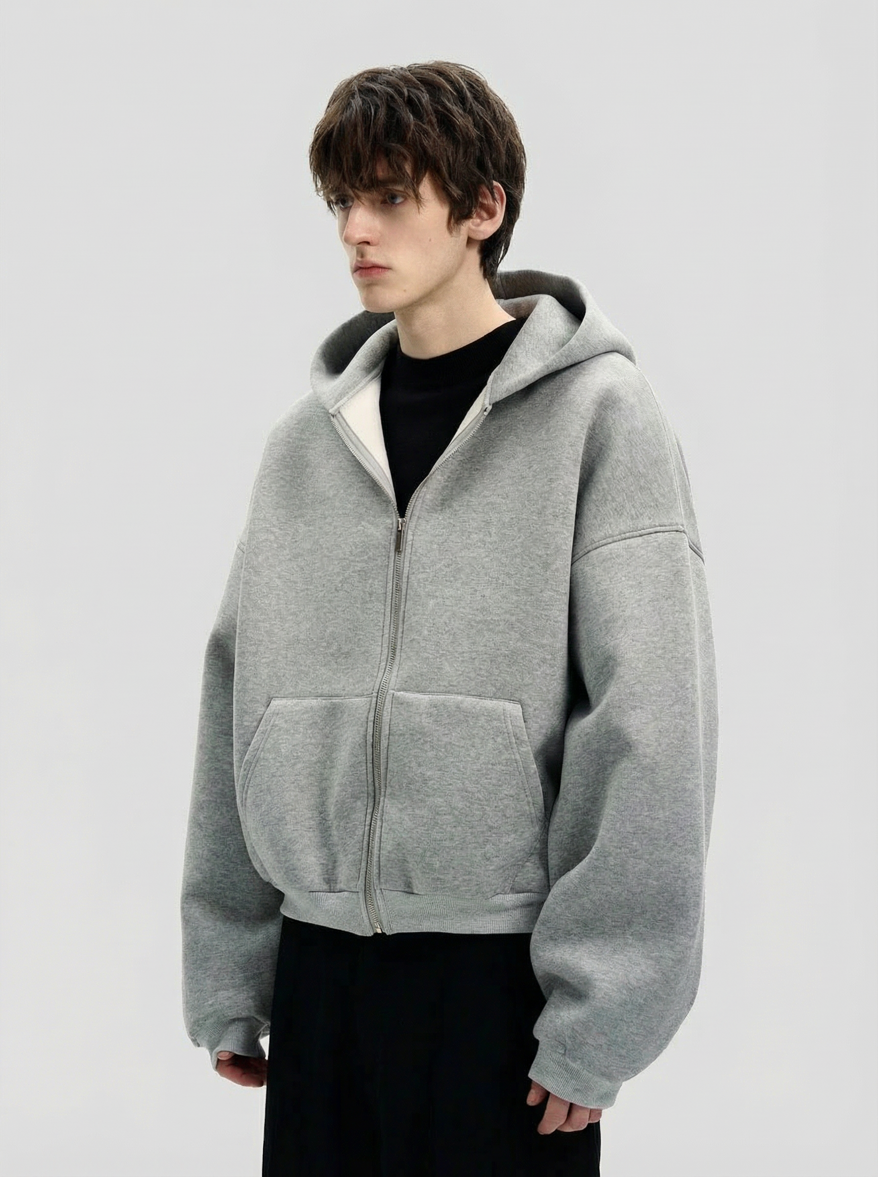 HEAVY ZIPPER HOODIE