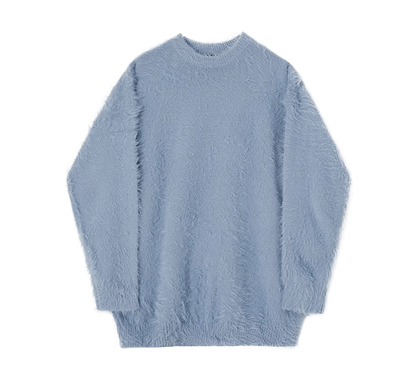 SKY BLUE KNIT SWEATER