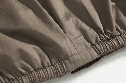 BROWN WINDBREAK JACKET