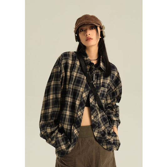 OVERSIZED PLAID SHIRT