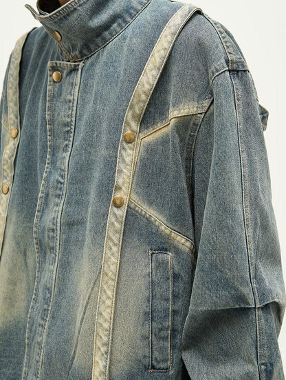 RECONSTRUCTERED DENIM JACKET