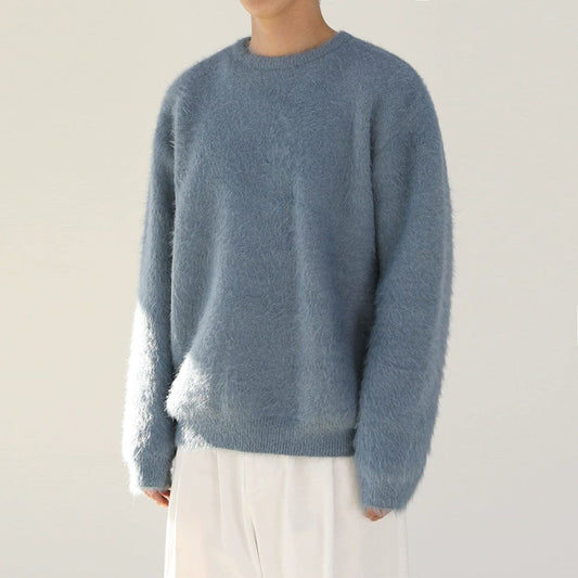 SKY BLUE KNIT SWEATER