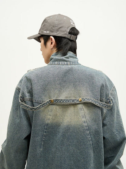 RECONSTRUCTERED DENIM JACKET