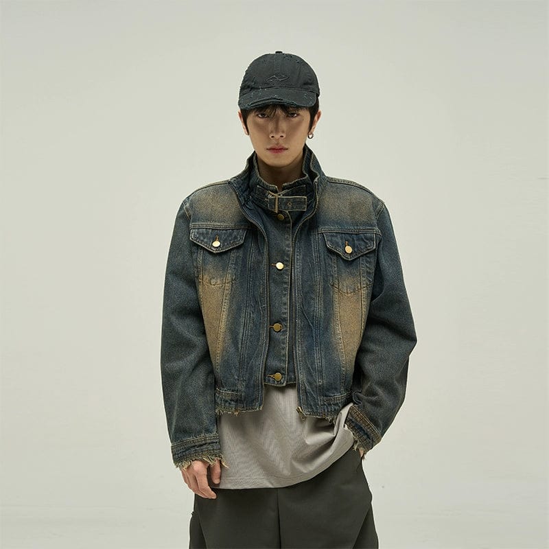 MOTOR BLUE DENIM JACKET