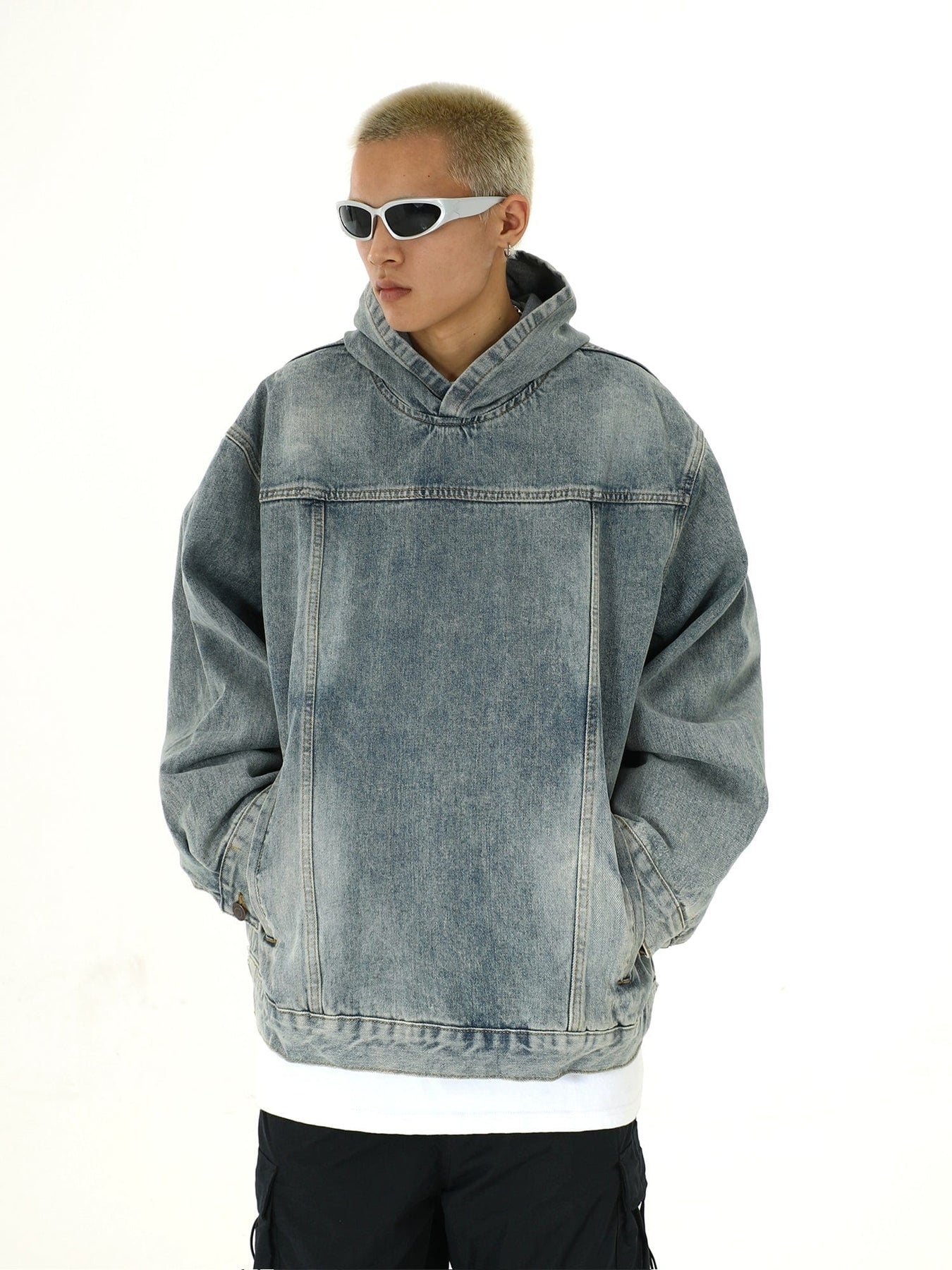 DENIM HOODIE