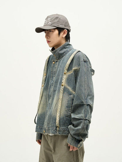 RECONSTRUCTERED DENIM JACKET