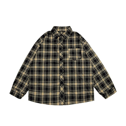 OVERSIZED PLAID SHIRT