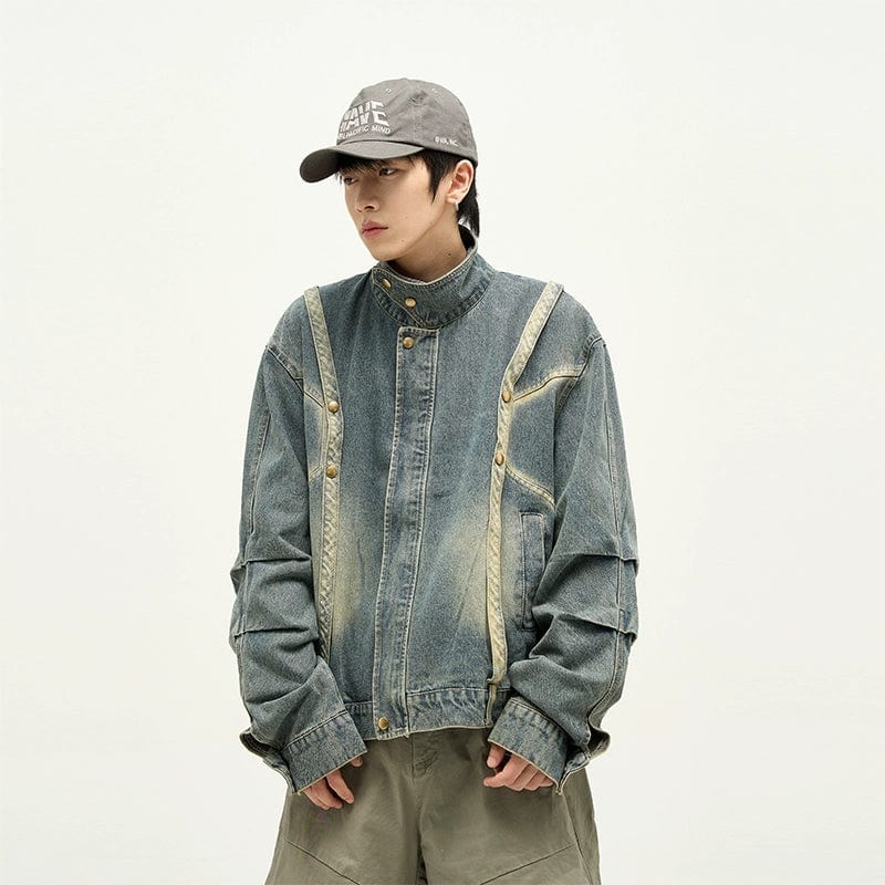 RECONSTRUCTERED DENIM JACKET