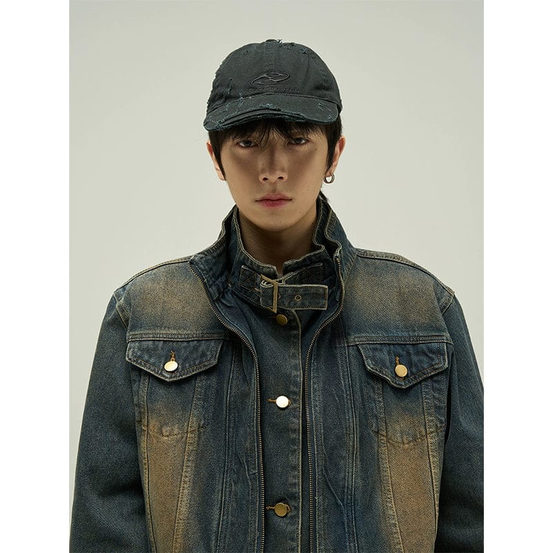 MOTOR BLUE DENIM JACKET