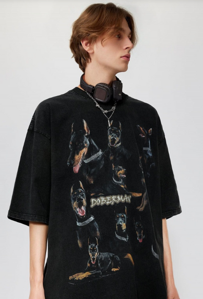 OVERSIZED DOBERMAN TEE