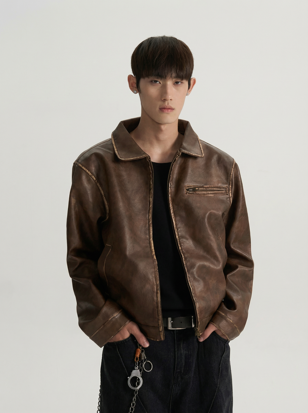 REFINED VINTAGE LEATHER JACKET