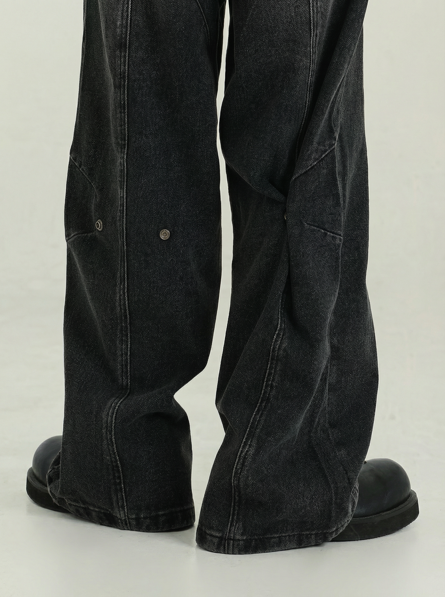 BLACK RODEO DENIM JEANS