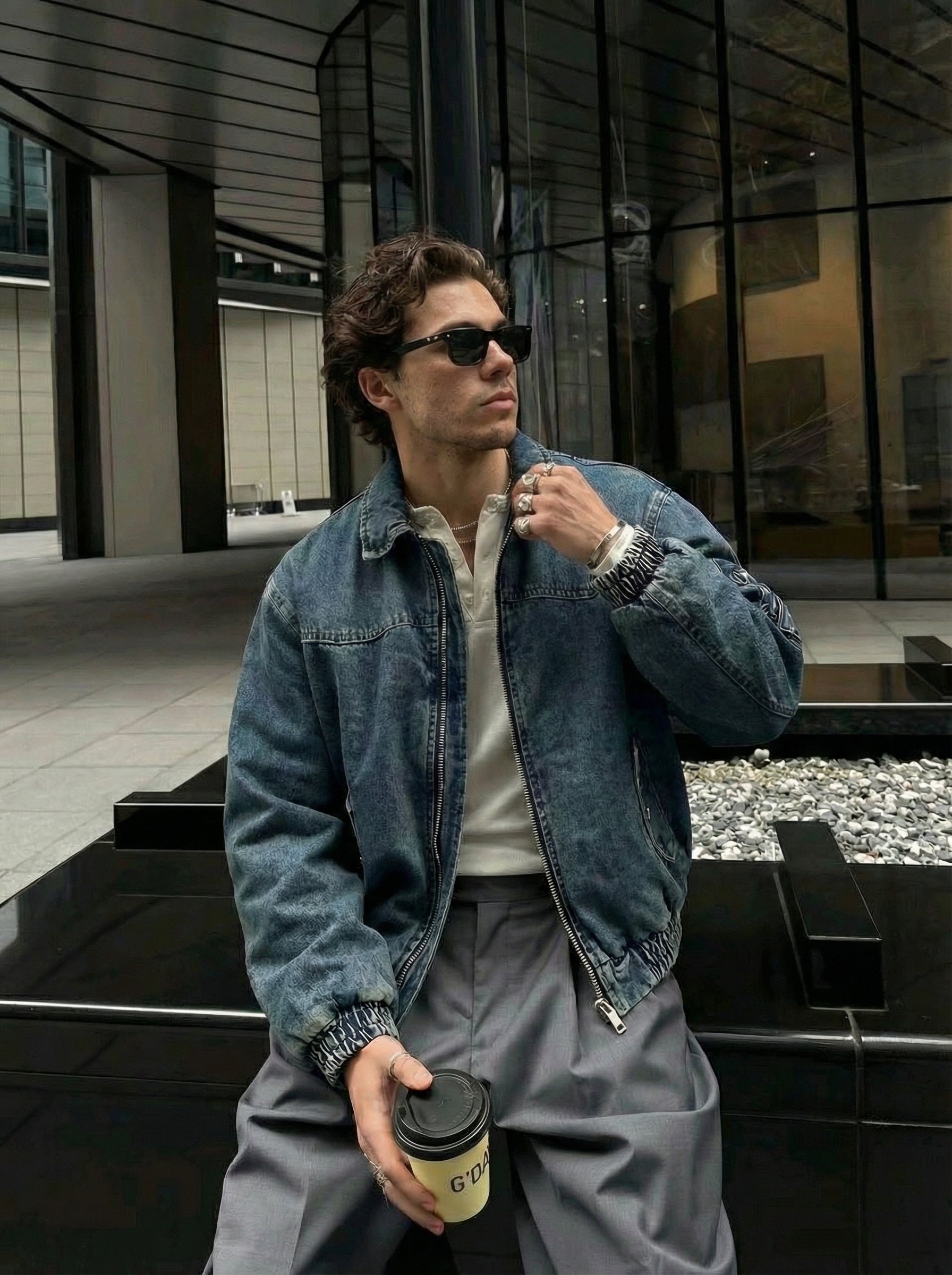 KLEM DENIM BOXY JACKET