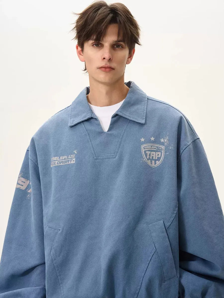 COLLAR SPORT SWEATER