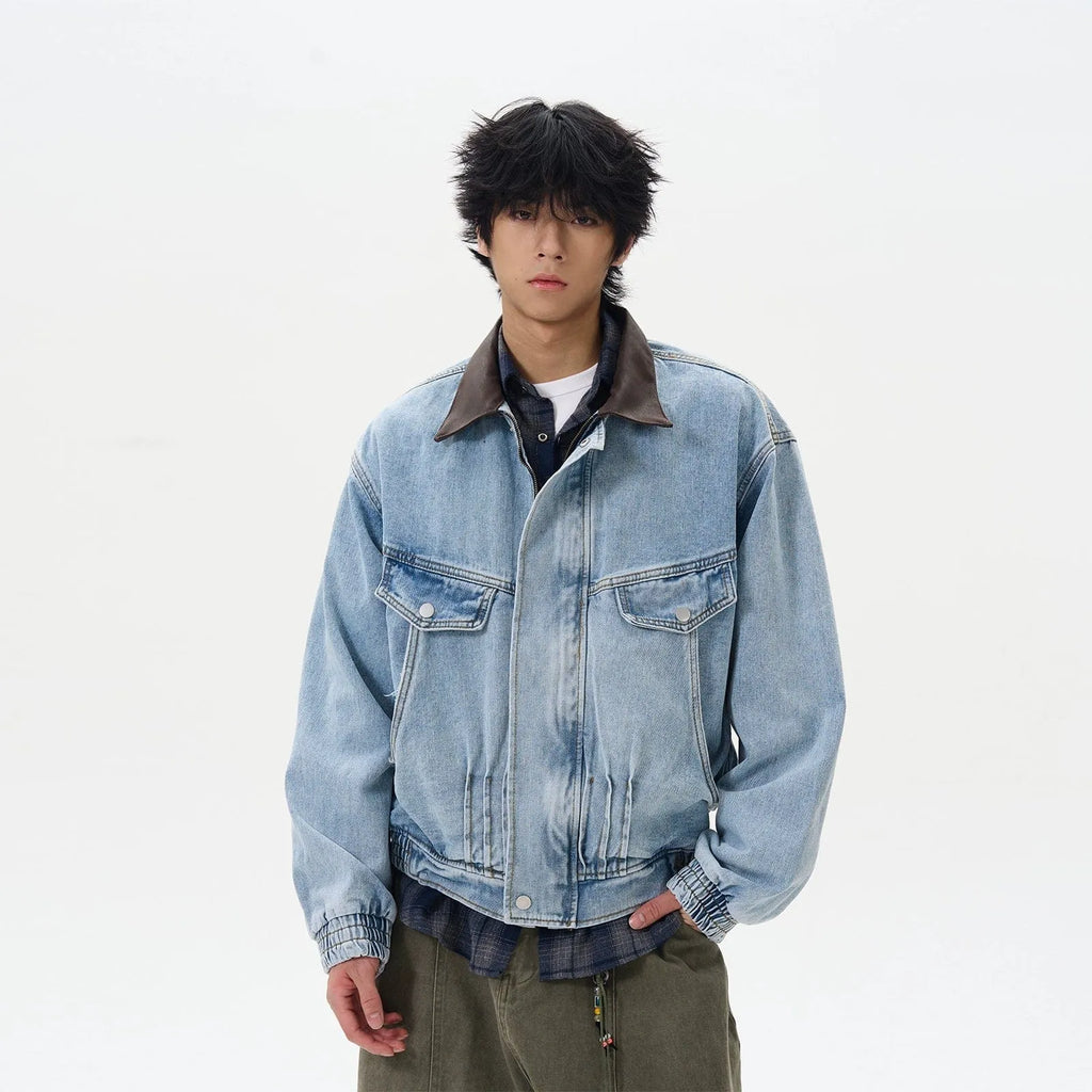 BLUE DENIM WORKWEAR JACKET