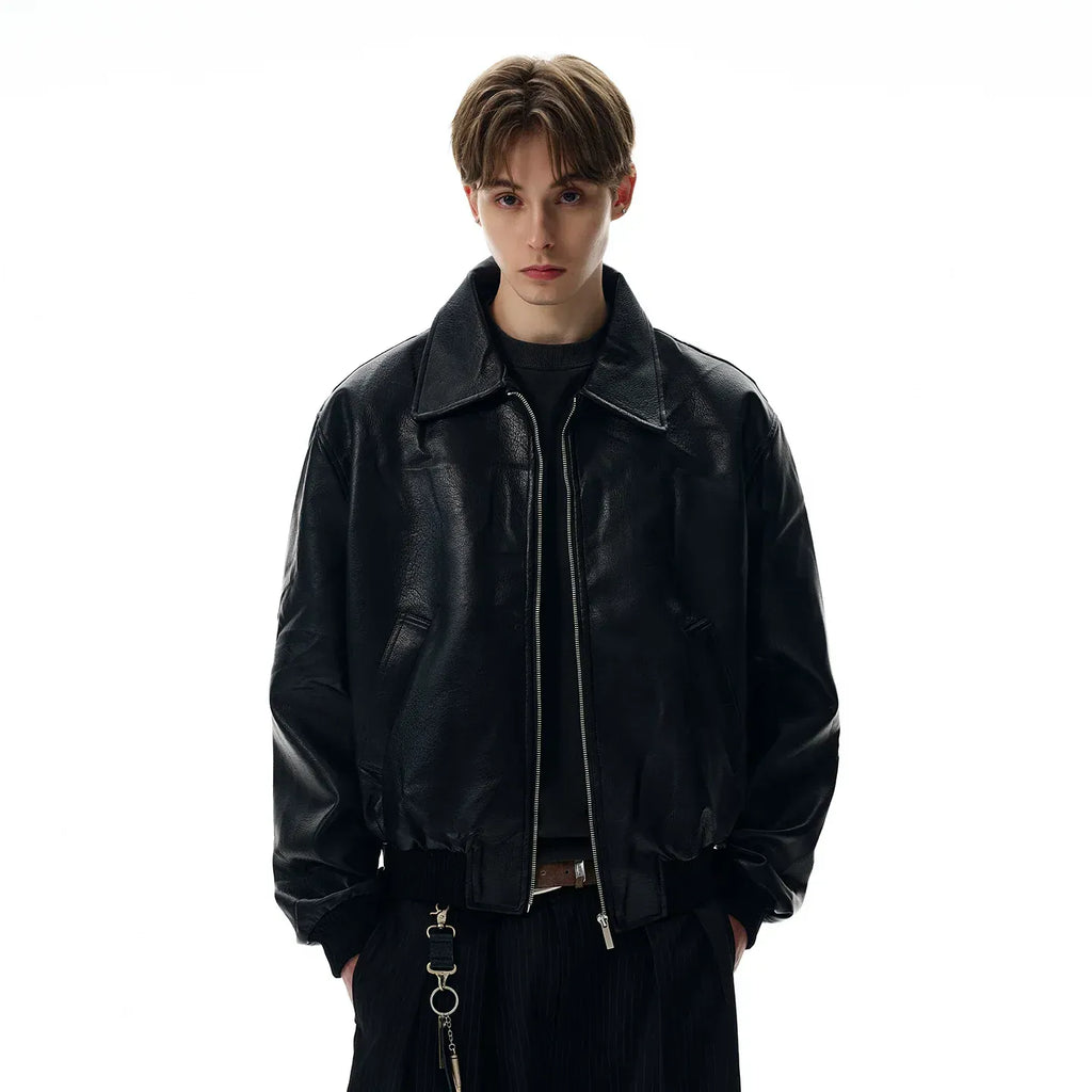 K2 BLACK LEATHER JACKET