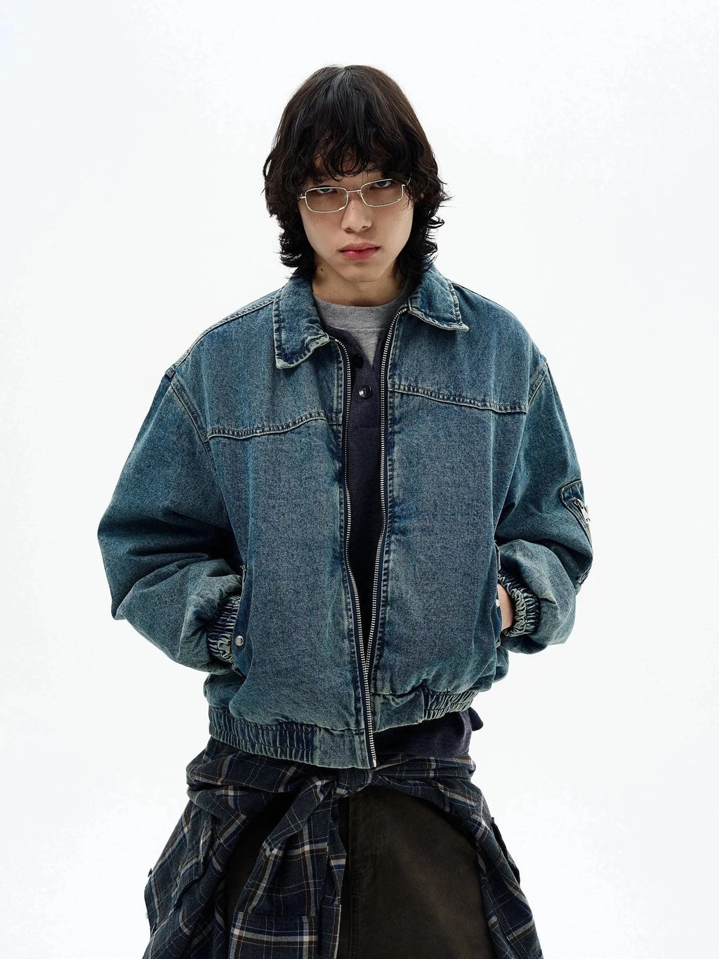 KLEM DENIM BOXY JACKET