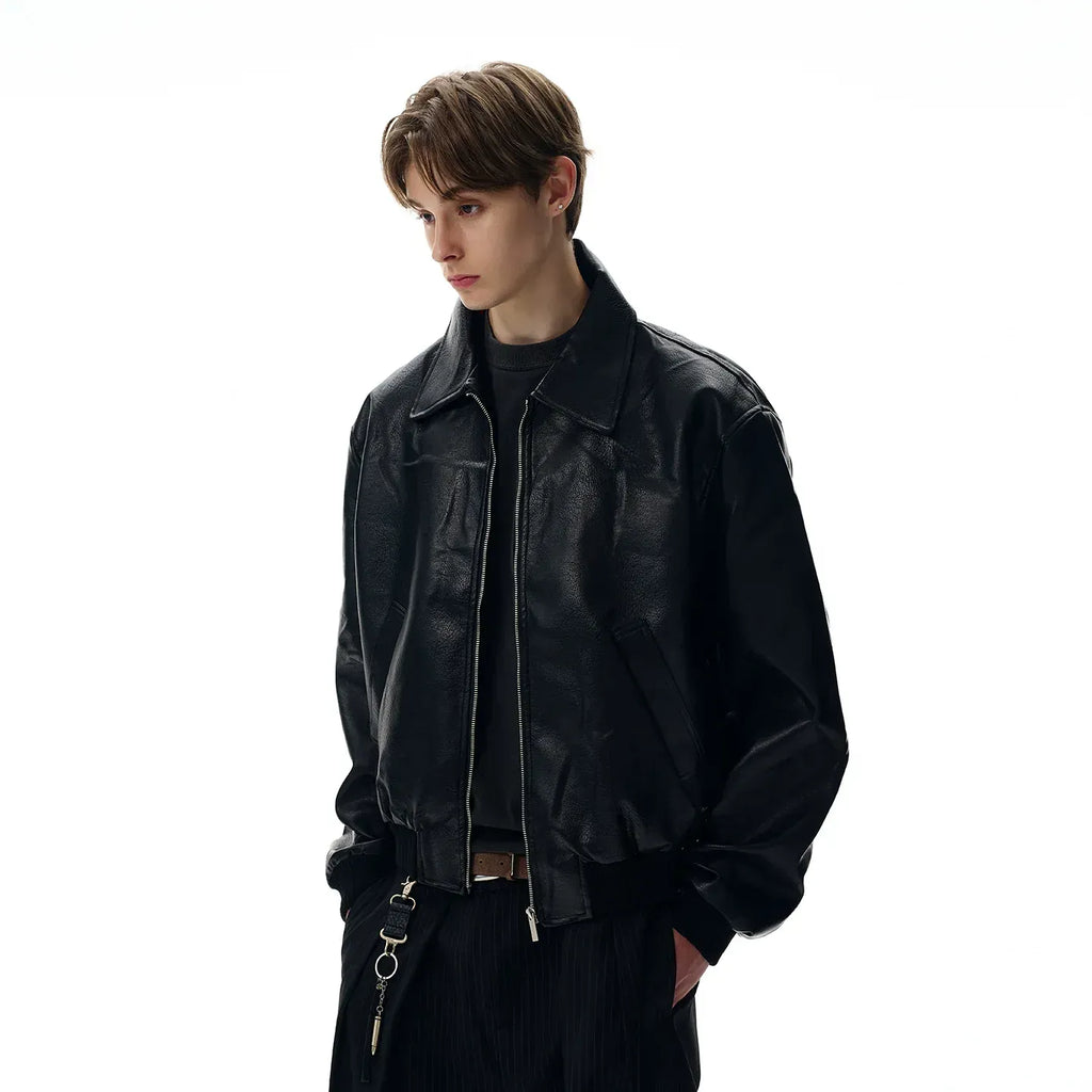 K2 BLACK LEATHER JACKET