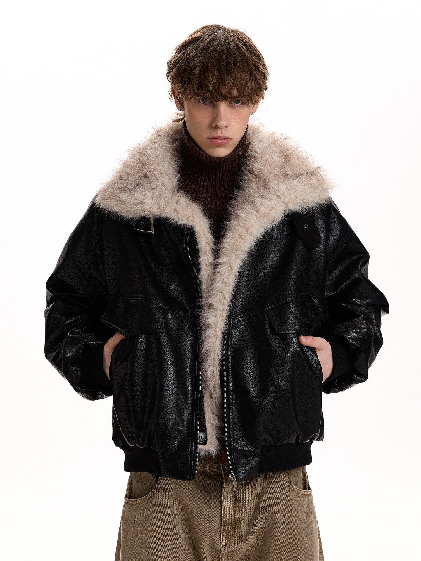 MOUNTAIN WOLF LEATHER JACKET