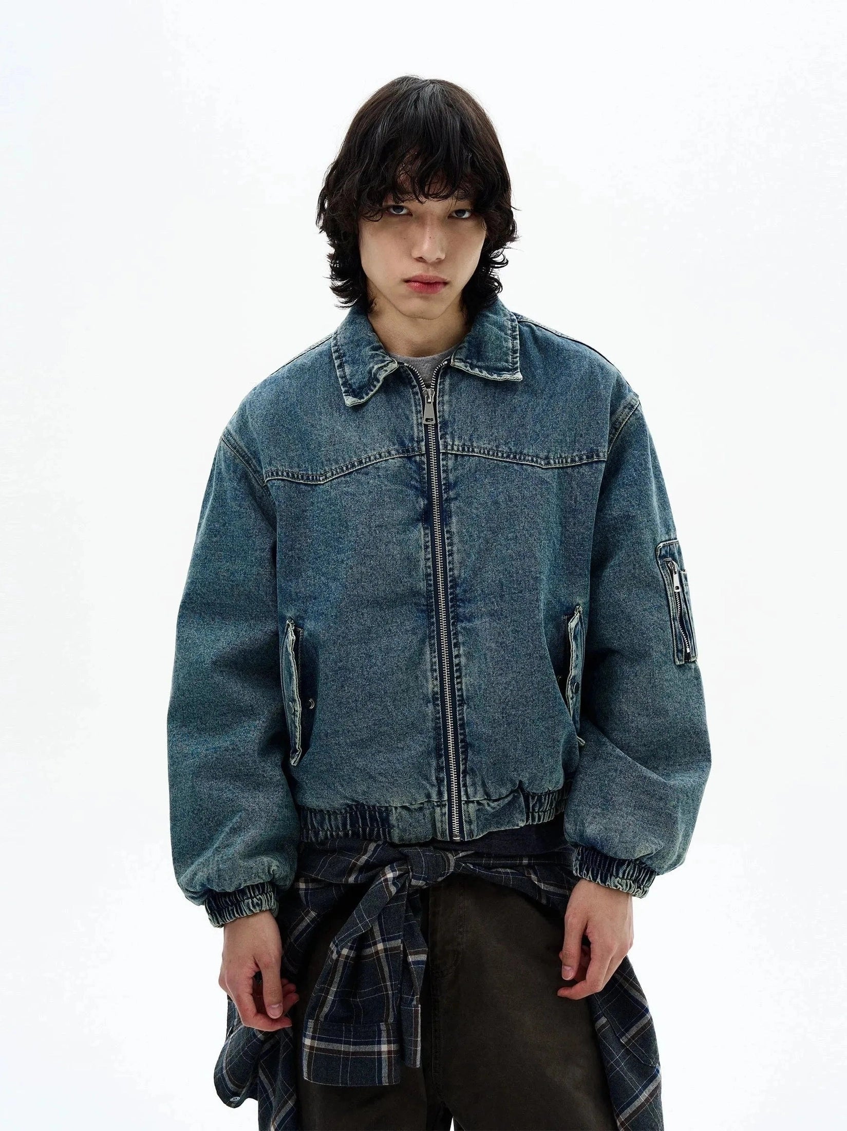 KLEM DENIM BOXY JACKET