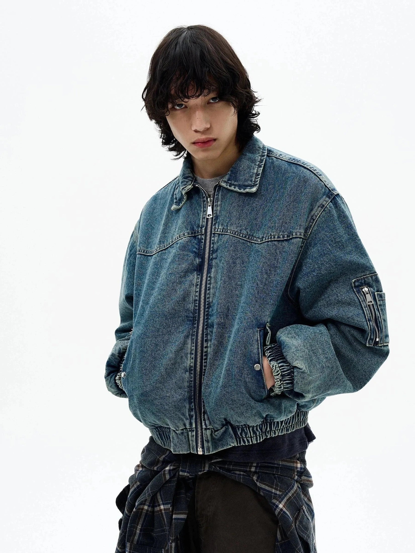 KLEM DENIM BOXY JACKET