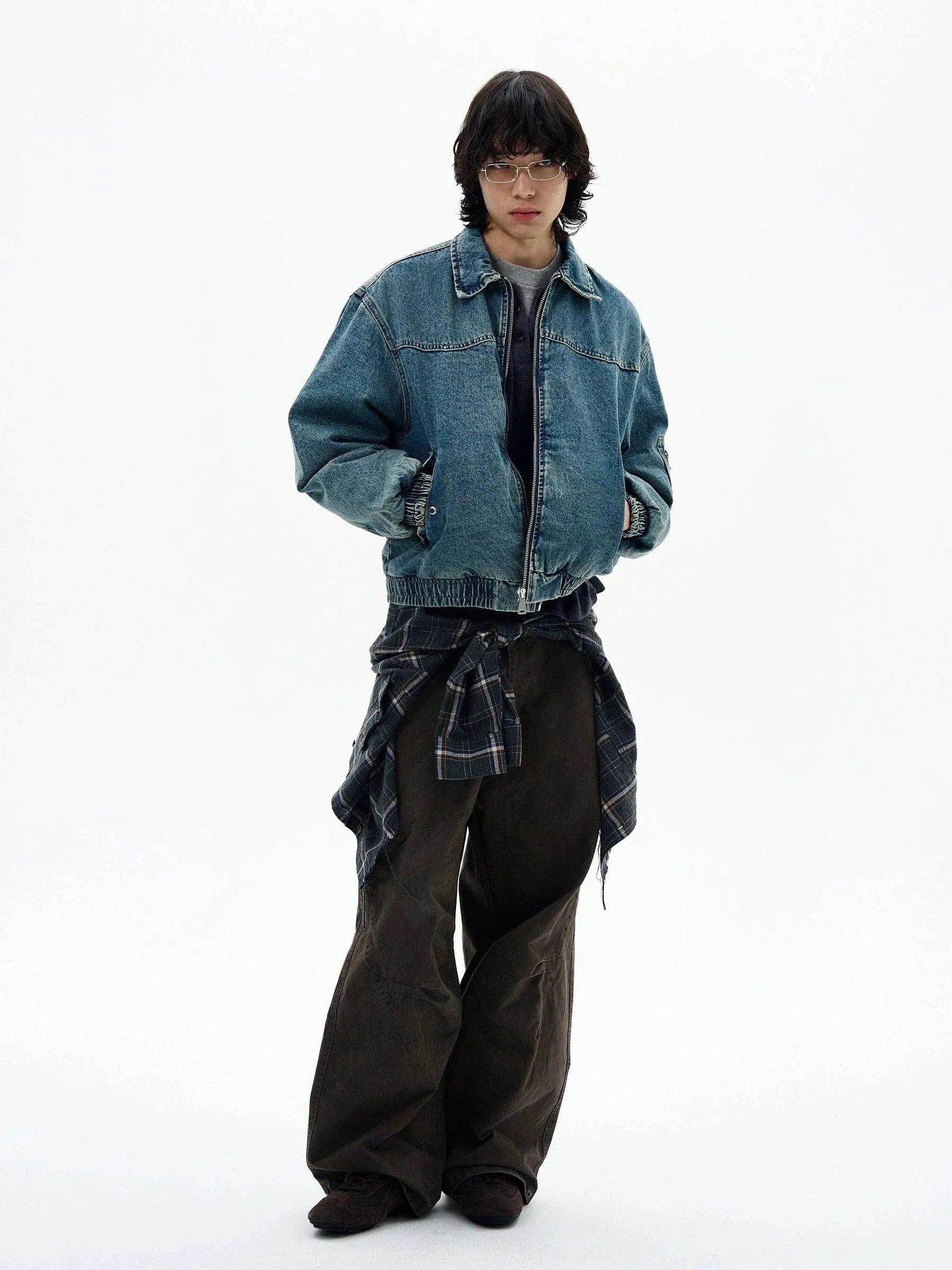 KLEM DENIM BOXY JACKET