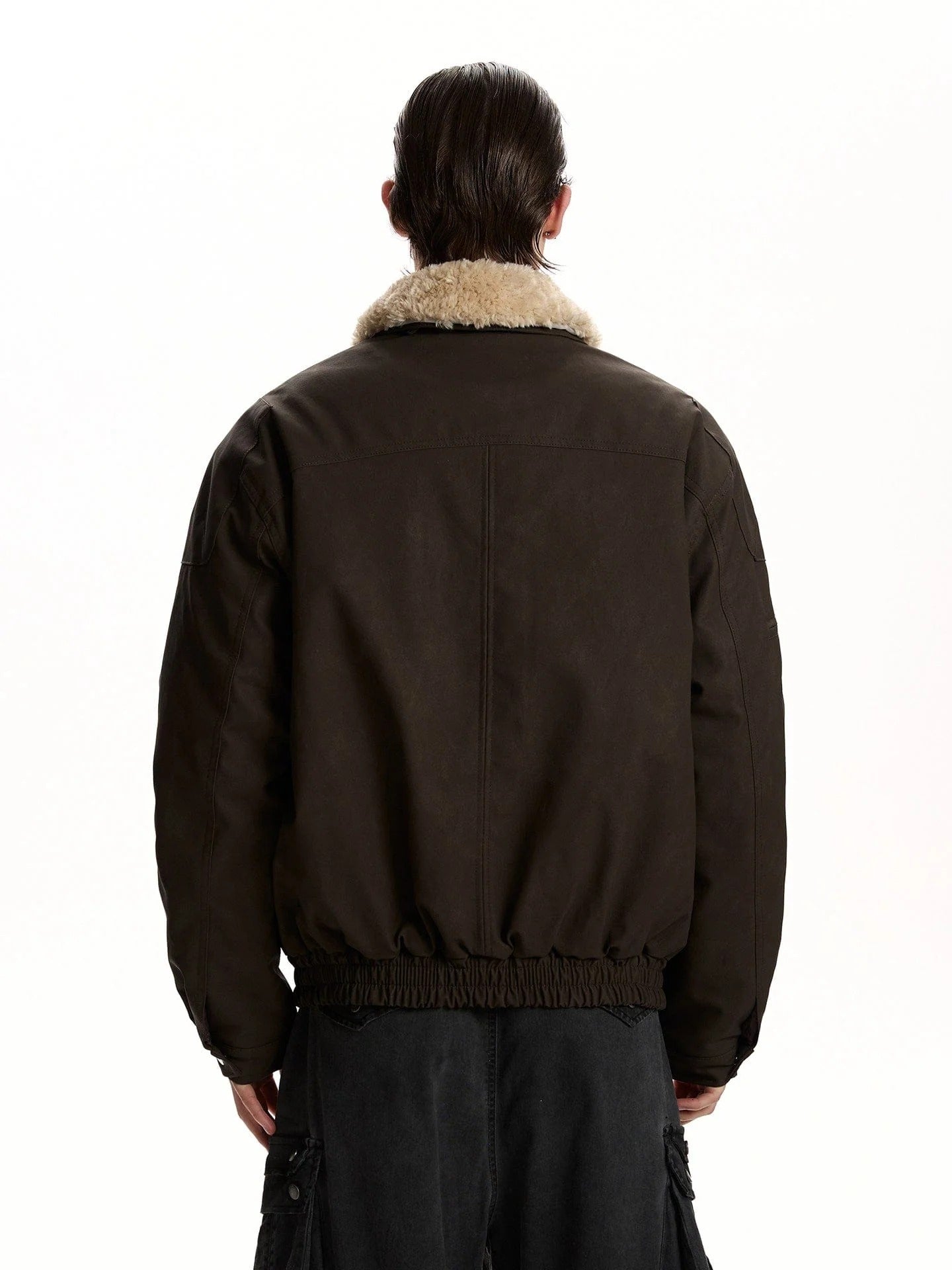 SILHOUETTE FUR COLLAR JACKET