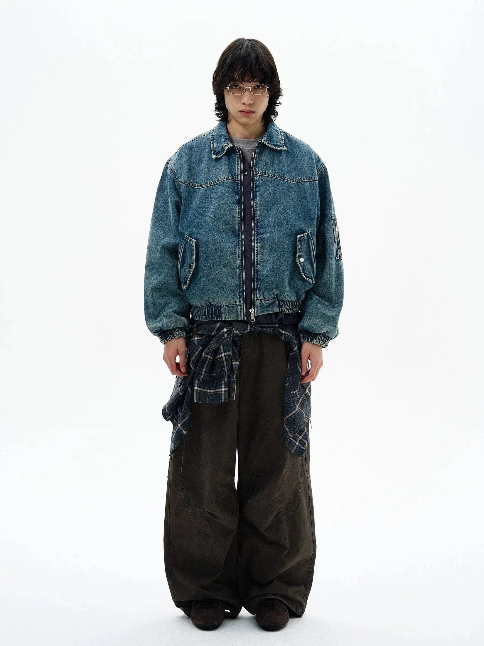 KLEM DENIM BOXY JACKET