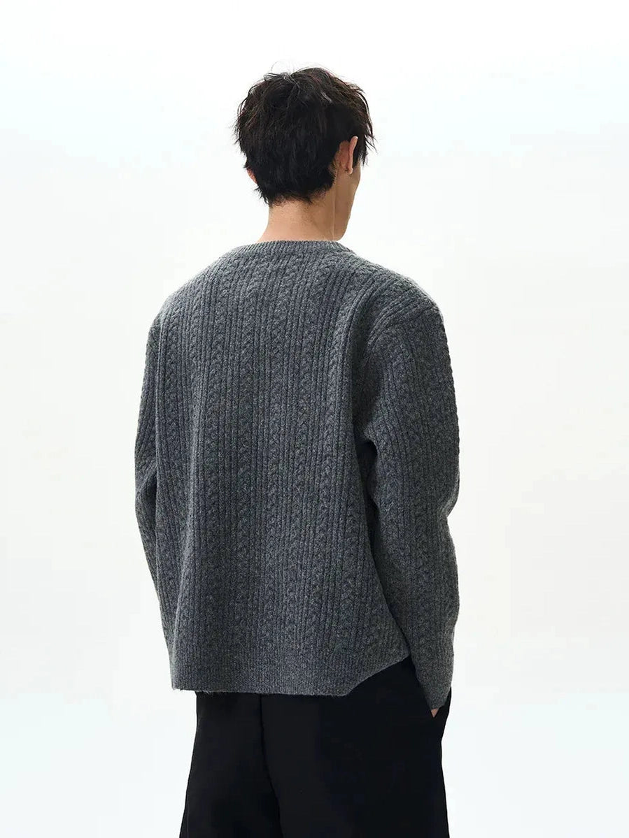 KNITWEAR V-NECK SWEATER
