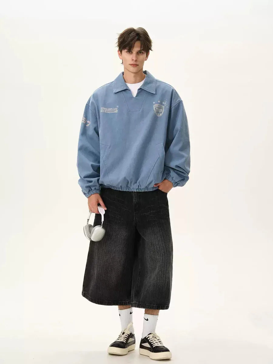 COLLAR SPORT SWEATER